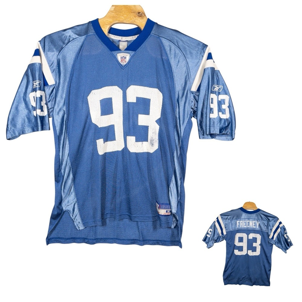 Reebok On Field‎ Indianapolis Colts Dwight Freeney Football Jersey Mens XL NFL
